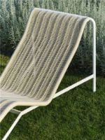 Bild von HAY Palissade Cord Chaiselongue L: 164,5 cm - Cremeweiß