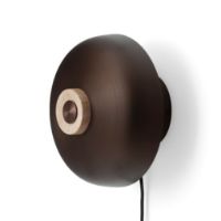 Bild von Audo Copenhagen Reverse Wandleuchte Ø: 24,3 cm - Beige/Bronziertes Messing