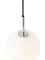 Bild von Audo Copenhagen TR Bulb Pendelleuchte Ø: 20cm - Matte Glühbirne/Poliertes Messing