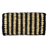 Bild von HAY Coco Fußmatte Stripe 80x40 cm - Schwarz/Weiß