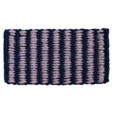 Bild von HAY Coco Fußmatte Stripe 80x40 cm - Lavendel/Marineblau