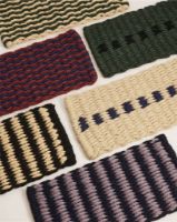Bild von HAY Coco Fußmatte Stripe 80x40 cm - Lavendel/Marineblau