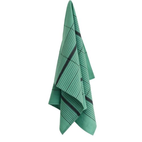 HAY Linear Tea Towel 80x52 cm - Green 