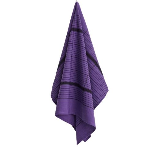 HAY Linear Tea Towel 80x52 cm - Purple