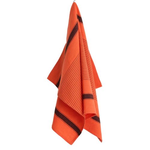 HAY Linear Tea Towel 80x52 cm - Warm Red