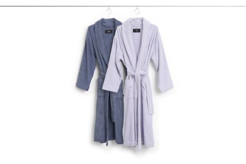 HAY Mono Bademantel S/M - Lavendel