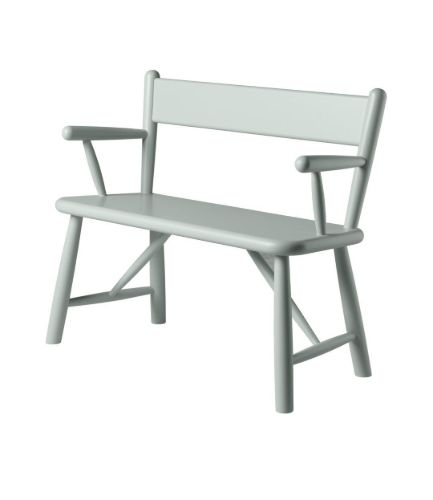 FDB Furniture P11 Kinderbank L: 70 - Blaugrau