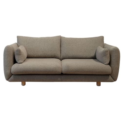 Cane-line Bloom 2-pers. Sofa m. Teak Ben B: 205 cm - Taupe