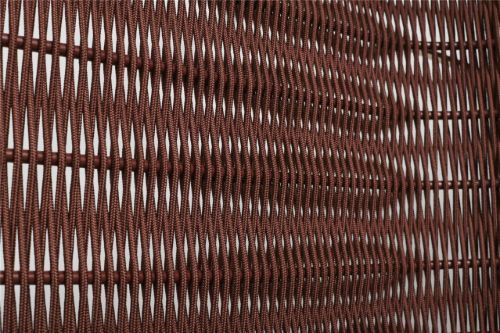 HAY Palissade Cord Loungesessel niedrig H: 70 cm - Eisenrot