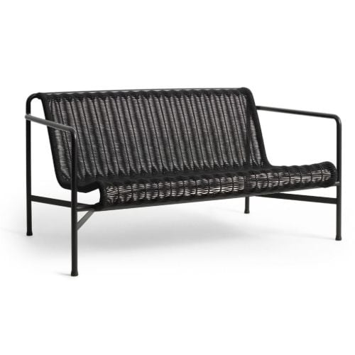 HAY Palissade Cord Lounge Sofa B: 139 cm - Anthracite