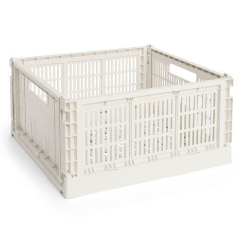 HAY Colour Crate Large Square 42x42 cm - Off-White 