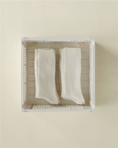 HAY Colour Crate Large Square 42x42 cm - Off-White