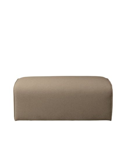FDB Møbler L44 Puf modul 102x98 cm - Taupe 