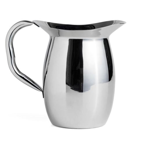 HAY Indian Steel Pitcher X-Smal H: 10,5 cm - Stainless Steel 