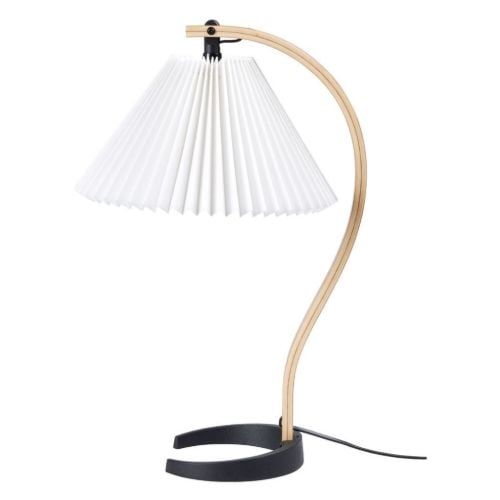 GUBI Timberline Table Lamp H: 50 cm - Eg/Birk 