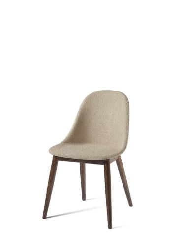 Audo Copenhagen Harbour Side Esszimmerstuhl H: 82 cm - Gestell Eiche dunkel gebeizt/Bouclé 02