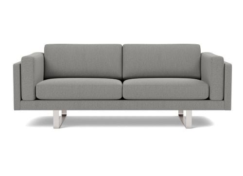 Erik Jørgensen EJ 280 2 Pers. Sofa 86 L: 210 cm - Bardal 110/Børstet Krom