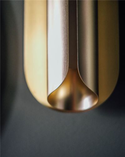 DCW Editions Rosalie Wandleuchte H: 40 cm - Aluminium