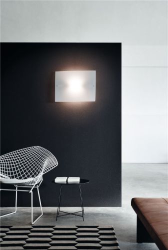Foscarini Folie Piccola Wandleuchte 33x25 cm - Weiß 