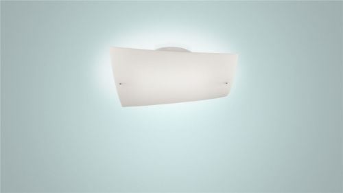 Foscarini Folie Grande Deckenleuchte 48,5x37,5 cm - Weiß 