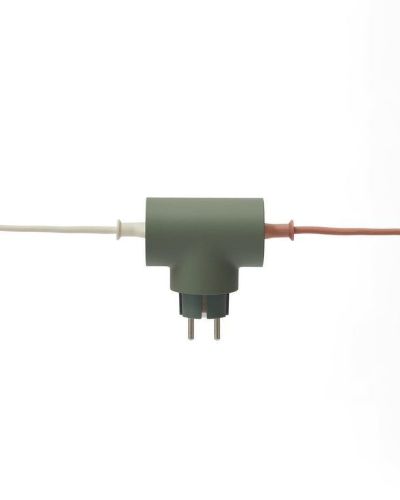 Sockel Power Split H: 11,5 cm - Moosgrün