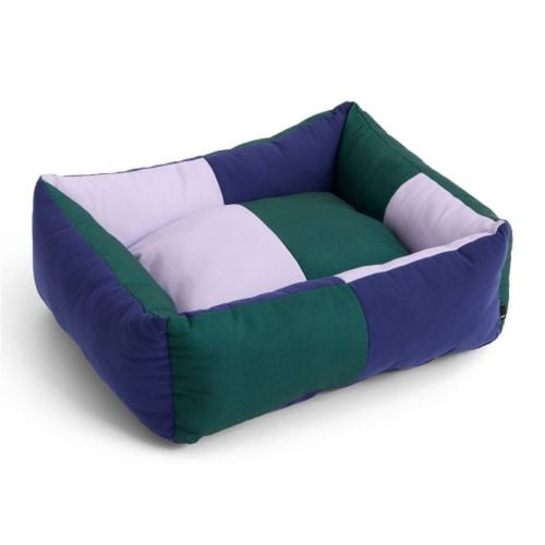 HAY Dogs Bed Small 21x52x60 cm - Green, Lavender and Blue
