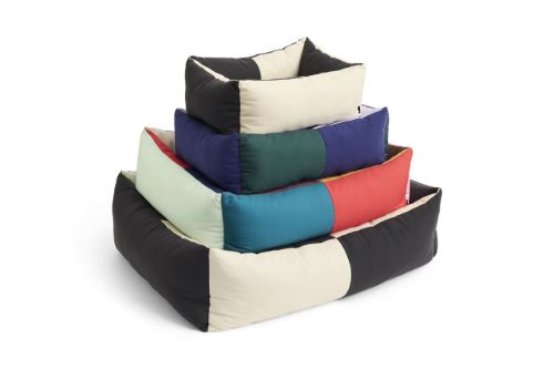 HAY Hundebett Klein 21x52x60 cm - Grün, Lavendel und Blau