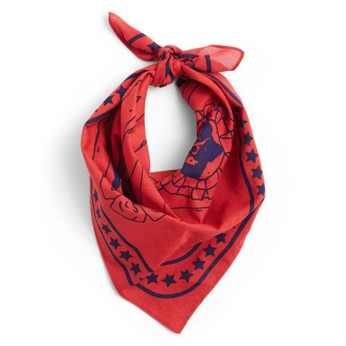 HAY Dogs Scarf 55x55 cm - Rød 