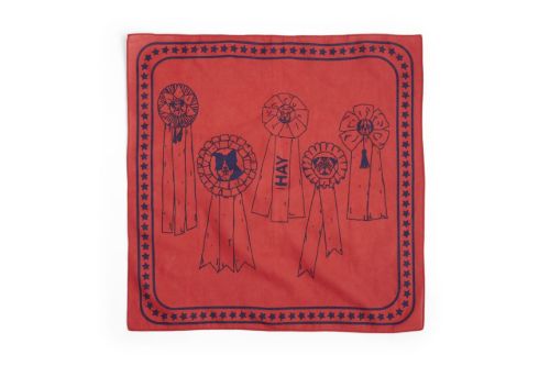 HAY Hundeschal 55x55 cm - Rot 