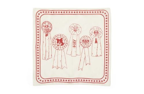 HAY Dogs Schal 55x55 cm - Off-White