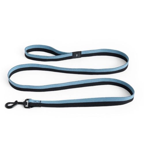 HAY Dogs Leash Flat L: 160 cm  M/L - Blue/Black 