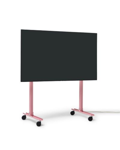 Pedestal Plate Straight Rollin' TV-Ständer 107x80 cm - Kaugummi