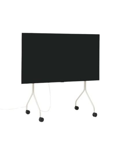 Pedestal Pipe Moon Rollin' TV Stativ 107x78 cm - Pearl