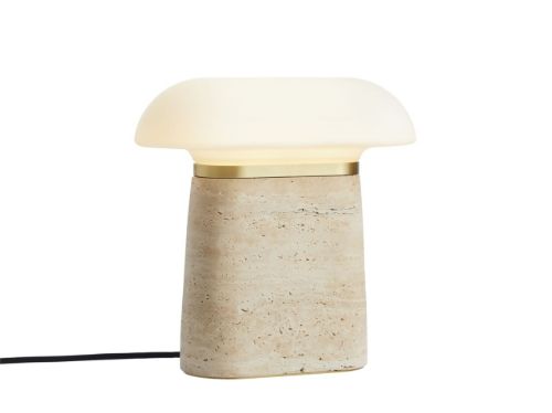 Woud Nova Tischleuchte H: 27,5 cm - Travertin