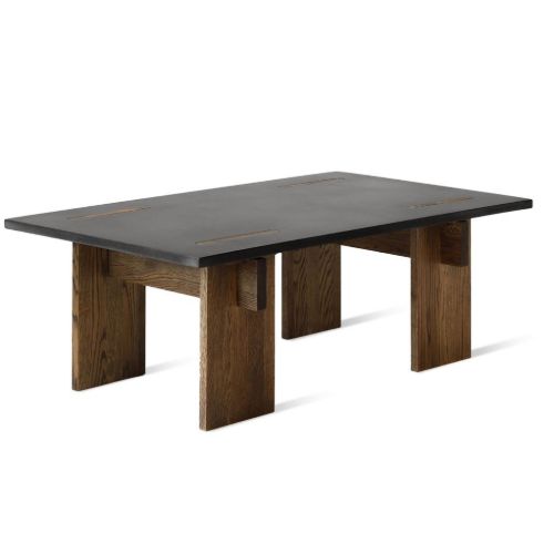 Eberhart Furniture Arnold H: 38 cm - Dunkler Beton / Dunkler Beton