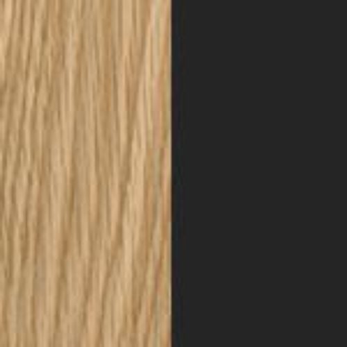 Skovby SM33 Esstisch inkl. 3 Stk. Einlegeplatten Ø: 123-149 cm - Naturgeölte Eiche/Schwarzes Laminat