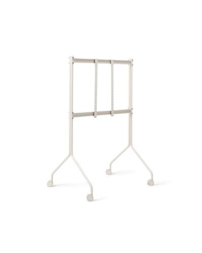 Pedestal Pipe Moon Rollin' Tall TV Stativ 121x78 cm - Pearl