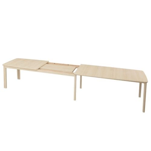 Skovby SM108 Esstisch L: 238-391 cm - Weiß geölte Eiche