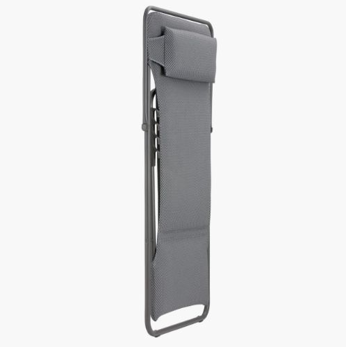 Lafuma Liegestuhl Maxi Transat Plus SH: 34 cm BeComfort - Silber