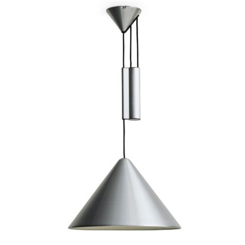 HAY Compass Adjustable Pendant 430 Ø: 43 cm - Brushed Aluminium