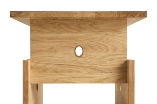 HAY Wood Box Couchtisch 40x40 cm - Geölte Eiche