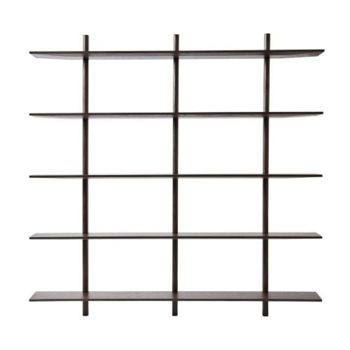 MUUBS Hylde Noir Natural XL 140x140cm - Mørkbejdset Eg