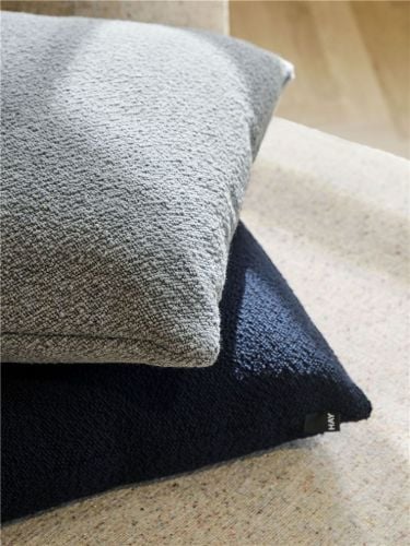 HAY Texture Kissen 50x50 cm - Taubenblau