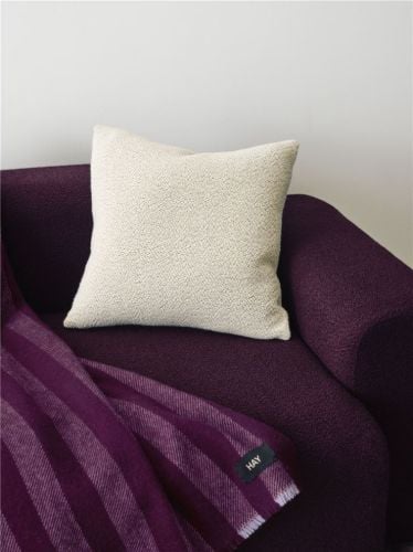 HAY Texture Kissen 50x50 cm - Creme Melange