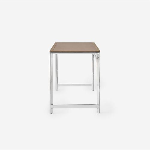 Vipp 430 Studio-Schreibtisch 60 x 125 cm – Helle Eiche/Kamelleder