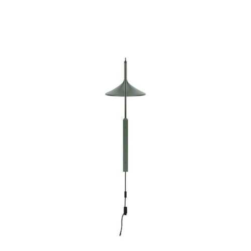 FDB Furniture U17 Hasle Wandleuchte Lang H: 69,5 cm - Olivgrün