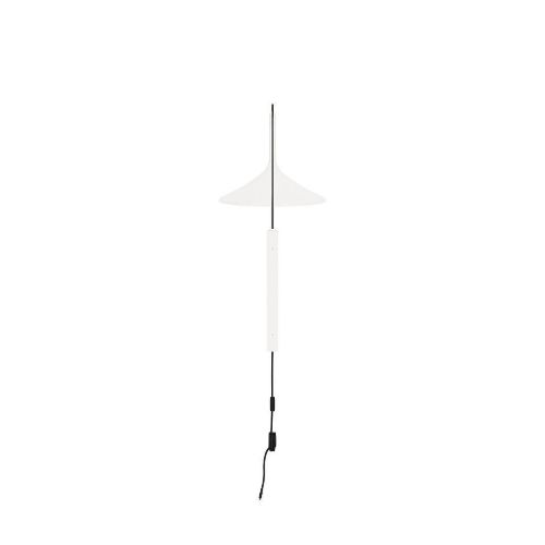 FDB Furniture U18 Hasle Wandleuchte Kurz H: 68,5 cm - Austernweiß