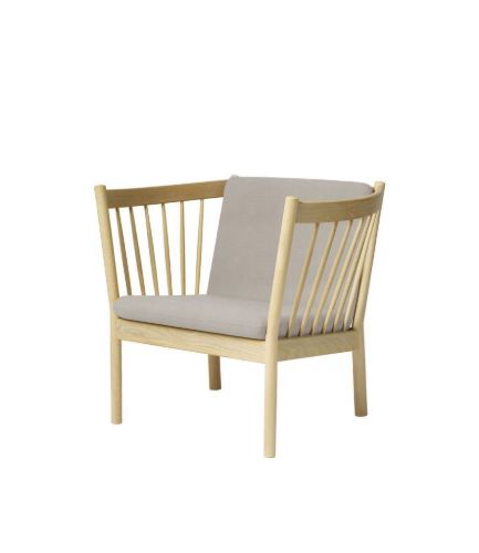 FDB Furniture Erik Ole Jørgensen J146 Sessel H: 79,5 cm – Eiche/Beige