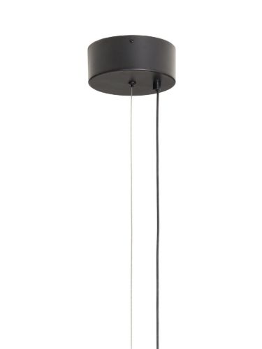 Ferm Living Oeste Pendelleuchte Ø: 43 cm - Aluminium/Klarglas
