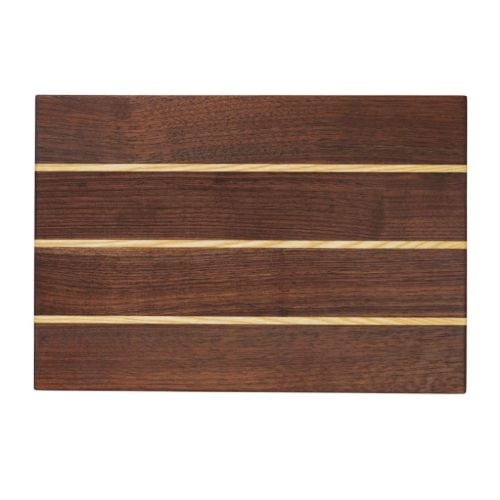 Ferm Living Stribe Cutting Board 25x36 cm - Valnød/Ask